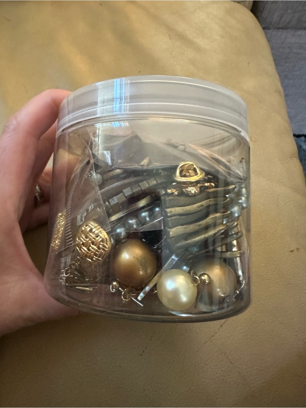 Silver-Tone Boho Mystery Jewelry Jar! - Picture 3 of 5